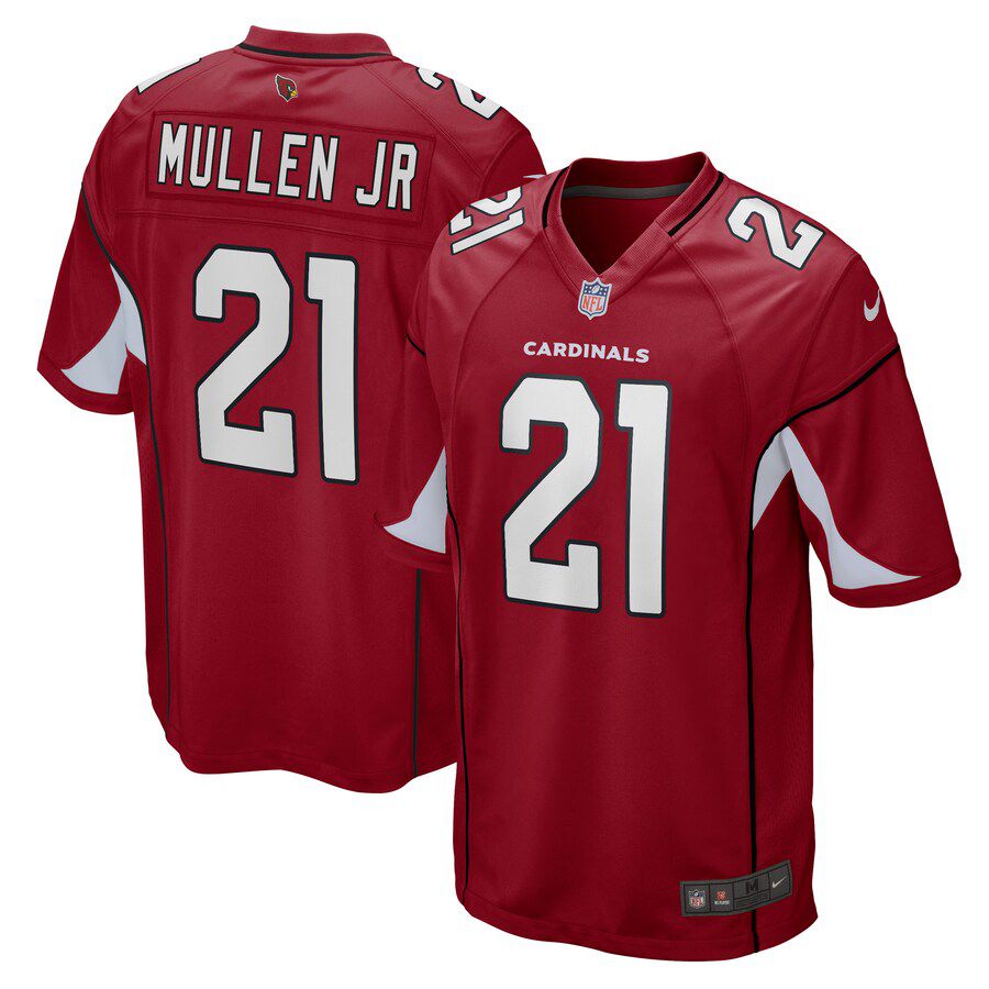 Men Arizona Cardinals 21 Trayvon Mullen Jr. Nike Cardinal Game Player NFL Jersey
